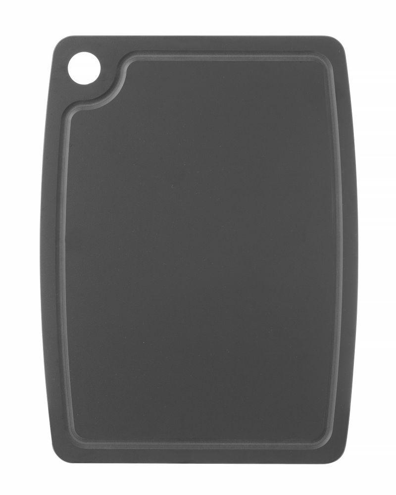 Houtvezel snijplank , HENDI, Zwart, 370x275x(H)6mm