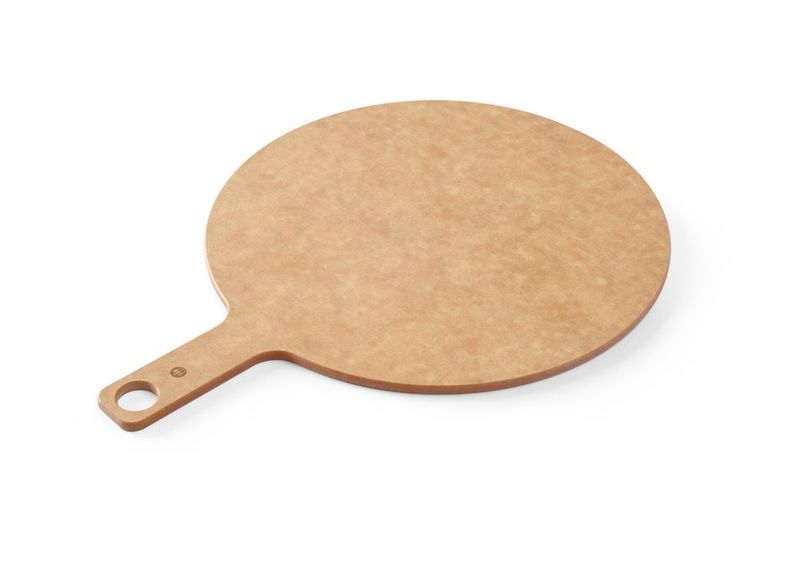 Pizza plank met handvat, HENDI, ⌀356x(H)6mm