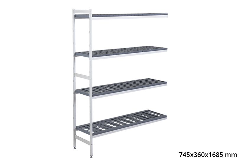 AANBOUWREK 5711 - 745X360X1685MM 4 NIVEAUS