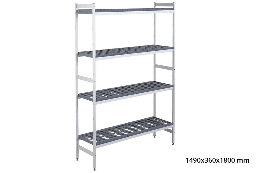 BASISREK 5711 - 1490X360X1800MM 4 NIVEAUS