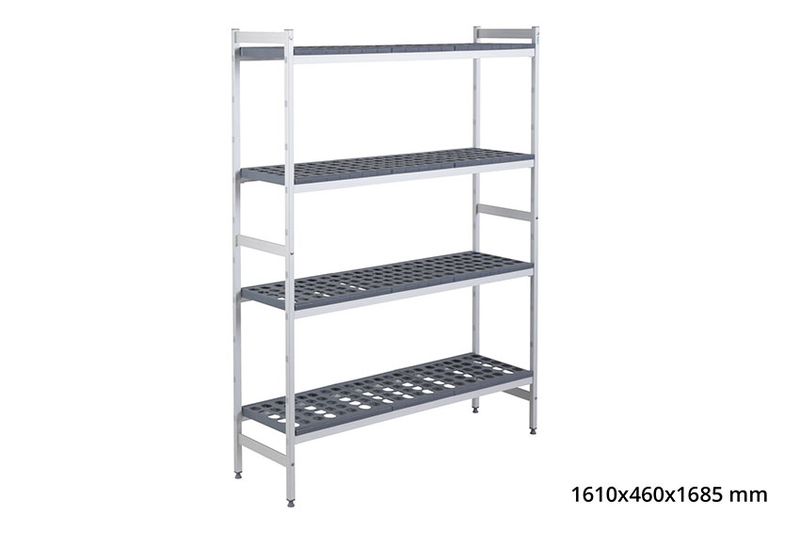 BASISREK 5711 - 1610X460X1685MM 4 NIVEAUS