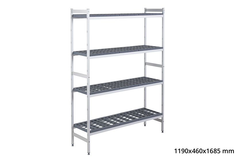 BASISREK 5711 - 1190X460X1685MM 4 NIVEAUS