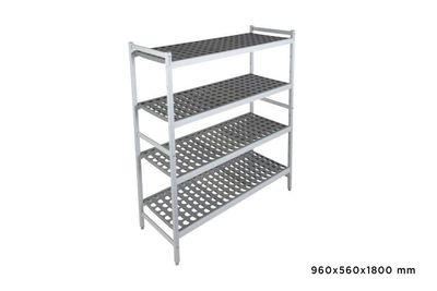 BASISREK 6611 - 960X560X1800MM 4 NIVEAUS