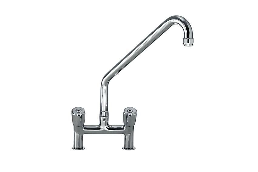 DUBBELGATS HOOG DEBIET MENGKRAAN A-LINE TAFELMODEL - 2 DRAAIKNOPPEN - 250MM