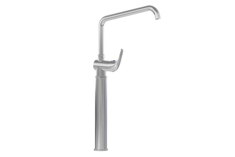 ENKELGATS EENGREEPSKOLOMKRAAN TAFELMODEL - MET UITLOOP 300MM