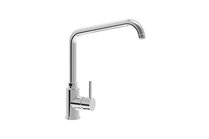 ENKELGATS MENGKRAAN 'A-LINE' TAFELMODEL - 1 HENDEL - UITLOOP 250MM