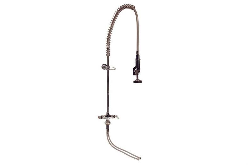 ENKELGATS VOORSPOELDOUCHE TAFELMODEL EXCL. KWARTSLAG TUSSENKRAAN