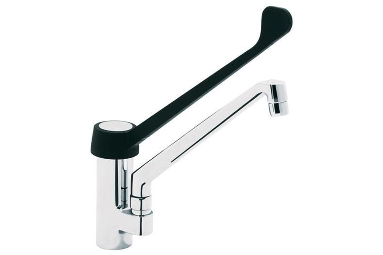 ENKELGATS MENGKRAAN ELLEBOOGBEDIENING - TAFELMODEL - 200MM