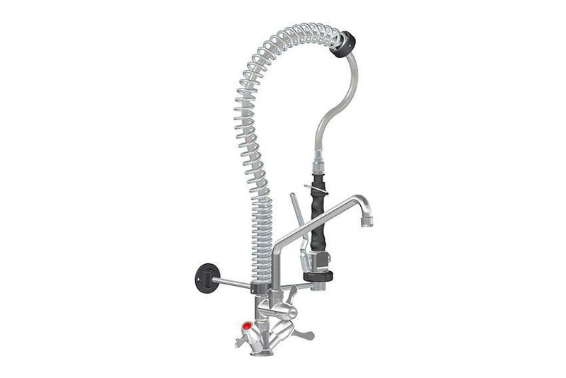 MINI VOORSPOELDOUCHE INCL. KWARTSLAG TUSSENKRAAN