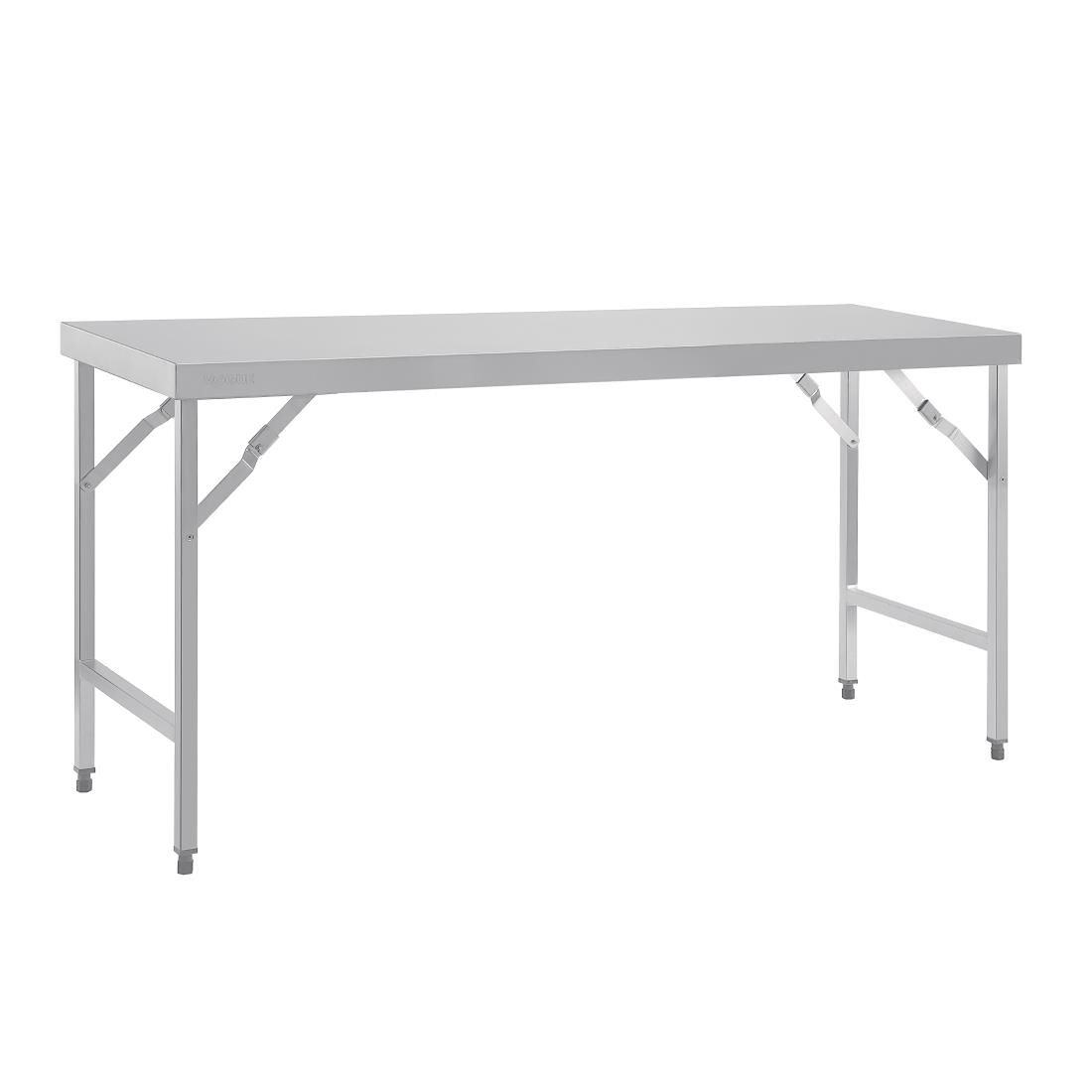 Vogue inklapbare RVS werktafel 180cm x 60cm