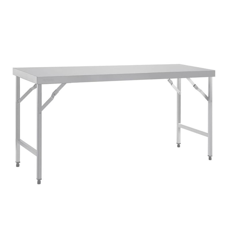 Vogue inklapbare RVS werktafel 180cm x 60cm