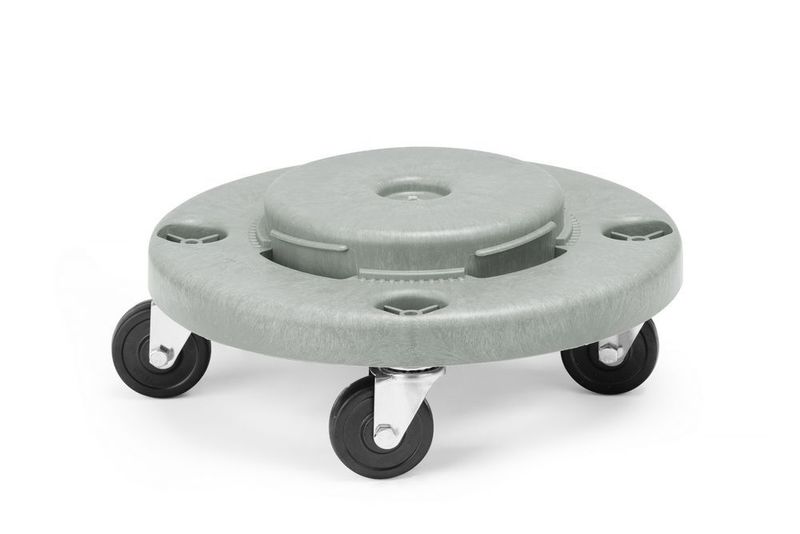Trolley voor ronde afvalbak, AmerBox, past op 691403, ø400x(H)165mm