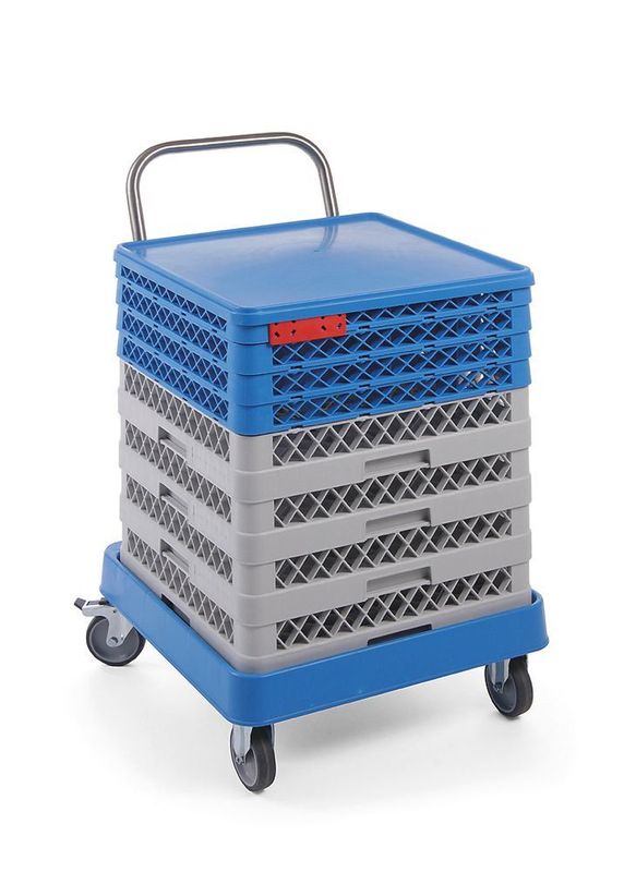 Trolley voor vaatwaskorven met handvat, HENDI, 575x545x(H)920mm