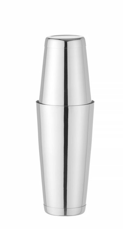 Tin-on-Tin Boston shaker, Bar up, 0,8L, ø90x(H)303mm