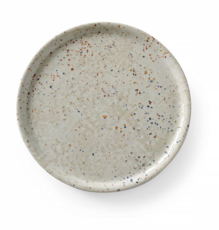 Pizzabord Drop Collection, HENDI, Lichtgrijs, ø310mm