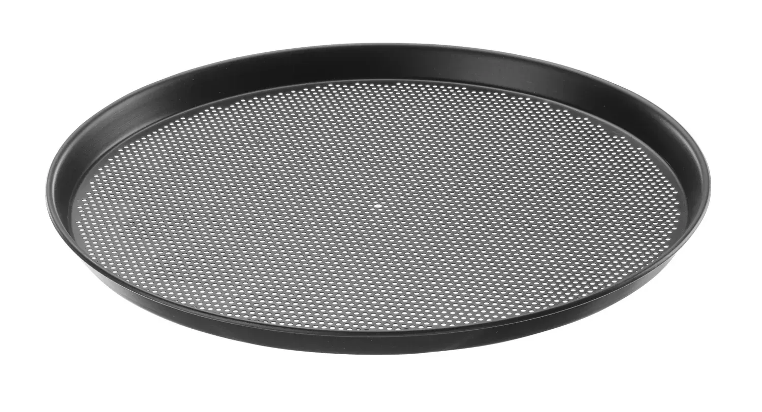 Pizzapan geperforeerd staal Ø 280 mm