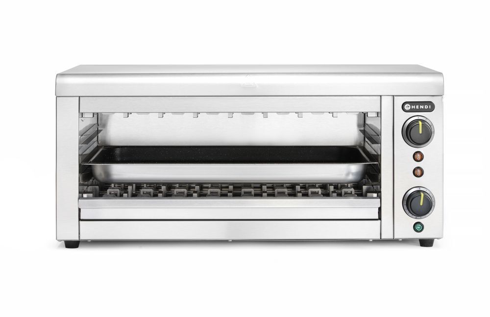 Salamander met Quartz infraroodelementen, HENDI, 230V/3645W, 765x490x(H)315mm