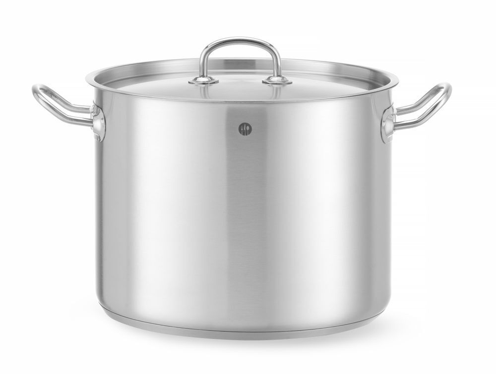 Kookpan hoog - met deksel, HENDI, Kitchen Line, 13,5L, ø280x(H)220mm