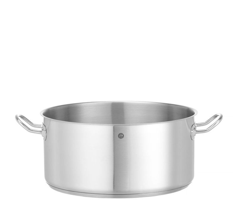 Kookpan laag - zonder deksel, HENDI, Kitchen Line, 12L, ø320x(H)150mm