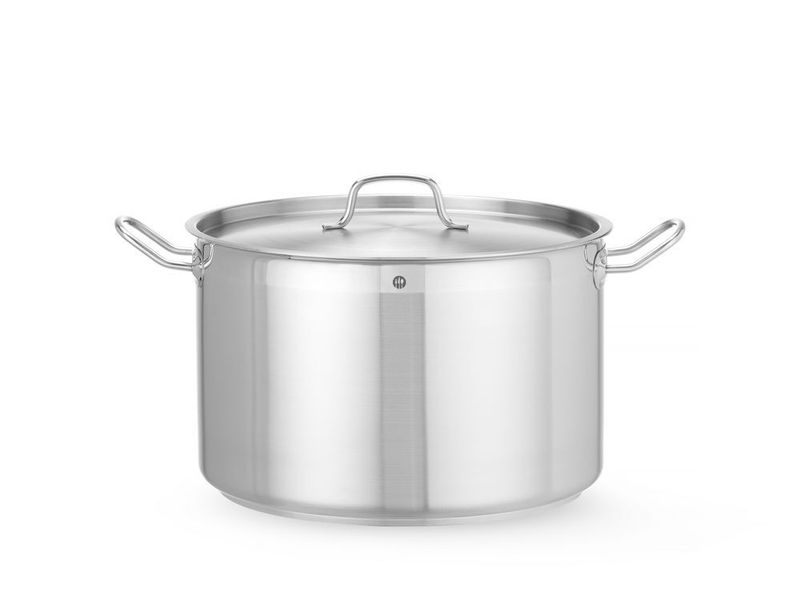 Kookpan middel - met deksel, HENDI, Profi Line, 23,5L, ø360x(H)230mm