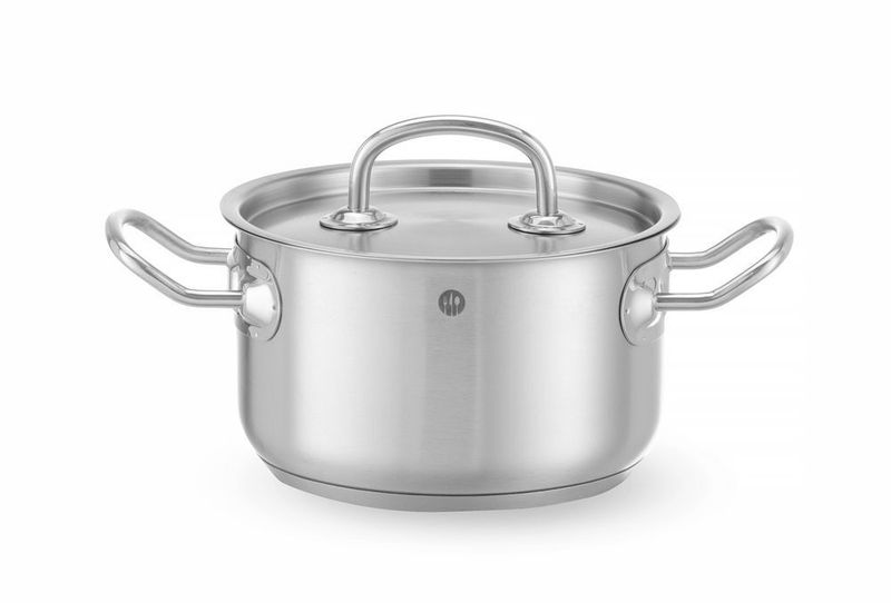 Kookpan middel - met deksel, HENDI, Kitchen Line, 9,5L, ø280x(H)155mm