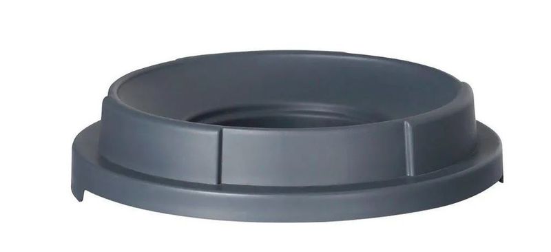 Open deksel voor ronde afvalbak, AmerBox, past op 691403, ø510x(H)120mm