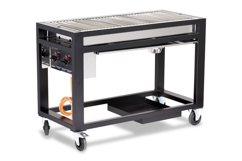 Gasbarbecue &#39;Europa&#39;, HENDI, 21,6kW, 1260x580x(H)900mm