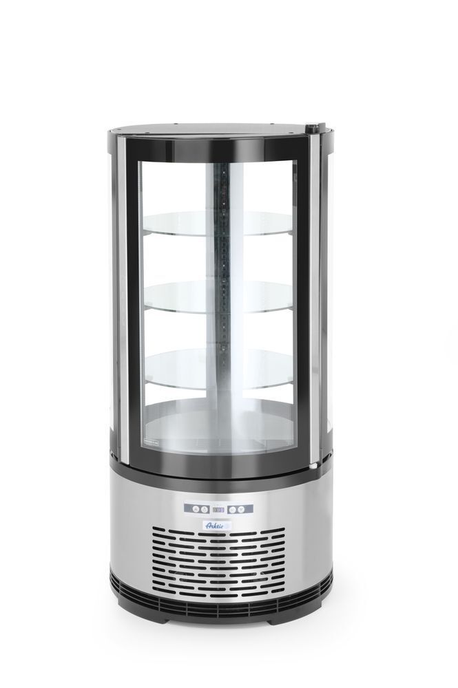 Gebaksvitrine rond , Arktic, 100L, 230V/210W, ø480x(H)1065mm