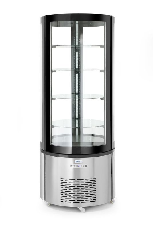 Gebaksvitrine rond , Arktic, 360L, 230V/460W, ø680x(H)1755mm