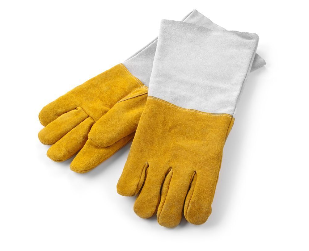 Handschoenen leer - 2 stuks, HENDI, 2 st., (L)460mm