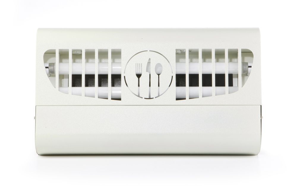 Insectenverdelger met kleefplaat 100 mÂ², HENDI, 230V/30W, 544x285x(H)92mm