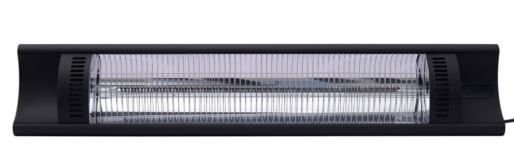 Infrarood terrasverwarmer Bola, HENDI, Zwart, 230V/2500W, 912x185x(H)174mm