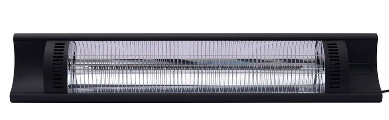 Infrarood terrasverwarmer Bola, HENDI, Zwart, 230V/2500W, 912x185x(H)174mm