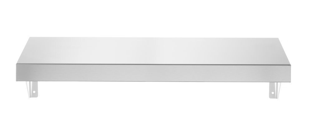 Achterblad voor Green Fire barbecues, HENDI, achterblad, 650x298x(H)160mm