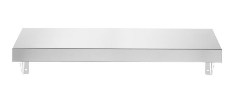 Achterblad voor Green Fire barbecues, HENDI, achterblad, 650x298x(H)160mm