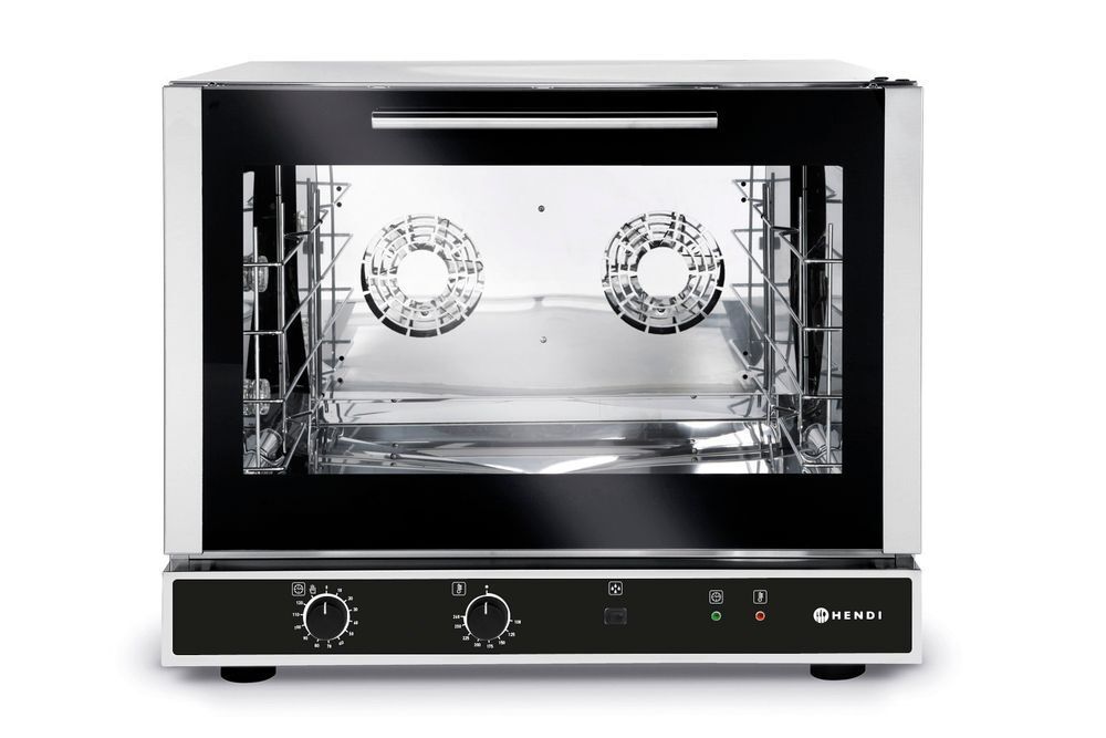 Bakkerij oven met handmatige vochtinjectie, HENDI, 230V/3400W, 788x744x(H)652mm