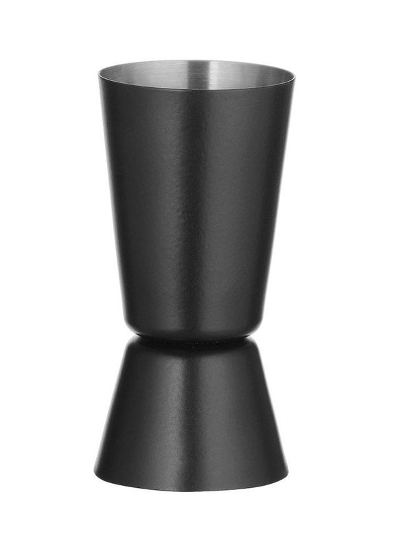 Barmaatje 25/35 ml, Bar up, Zwart, ø40x(H)75mm