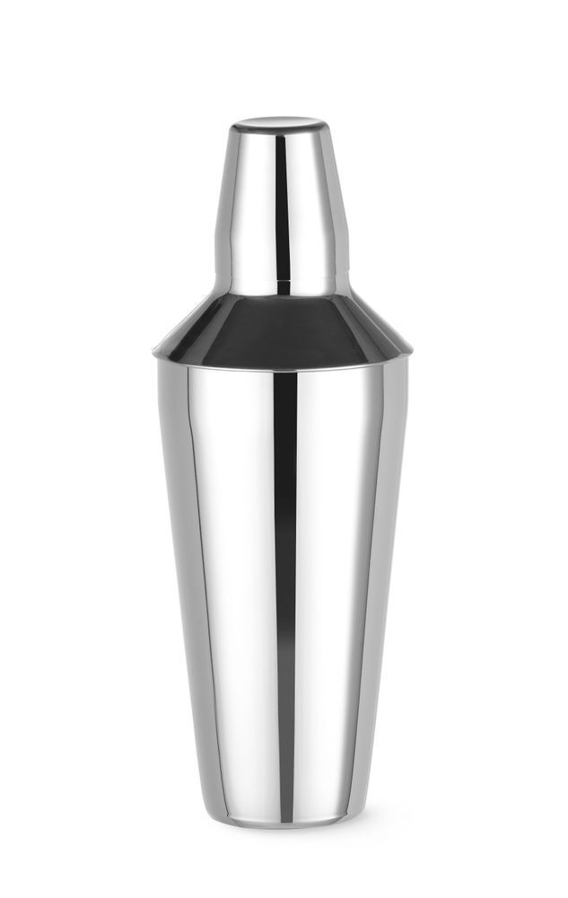 Cobbler shaker 3-delig, Bar up, 0,75L, ø90x(H)255mm
