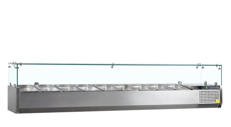 Opzetkoeling GN1/3 - Glas