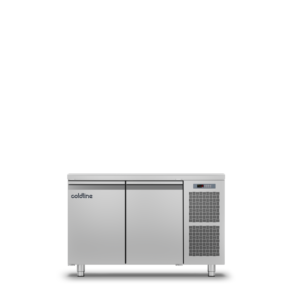 Geventileerde koelwerkbank 2 deurs GN1/1