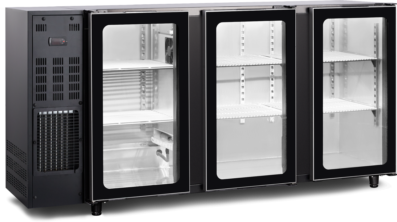 Barkast met glas deuren (FGB340/177V)