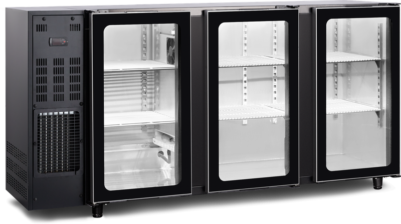 Barkast met glas deuren (FGB340/177V)