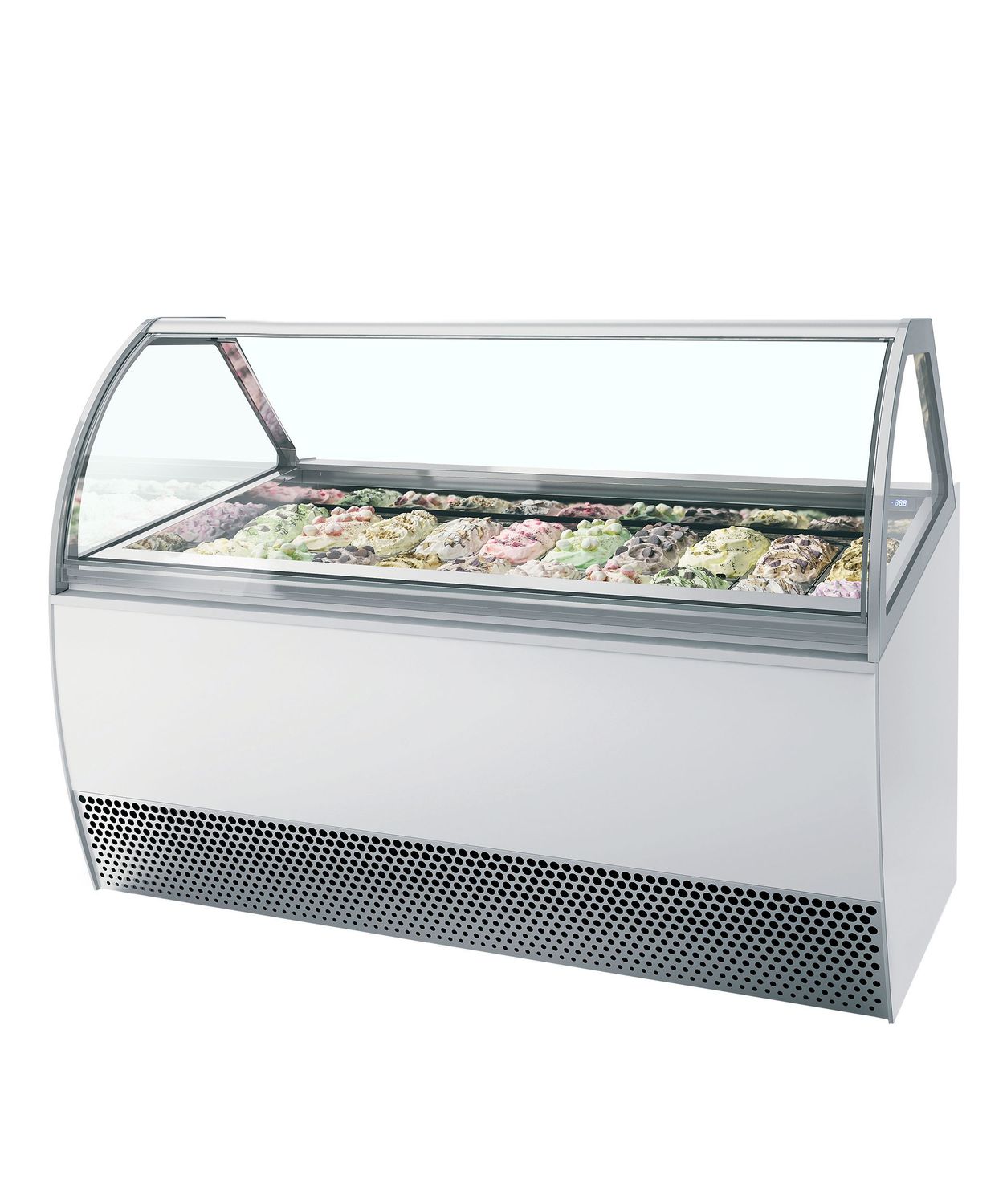 Geventileerde display voor schepijs