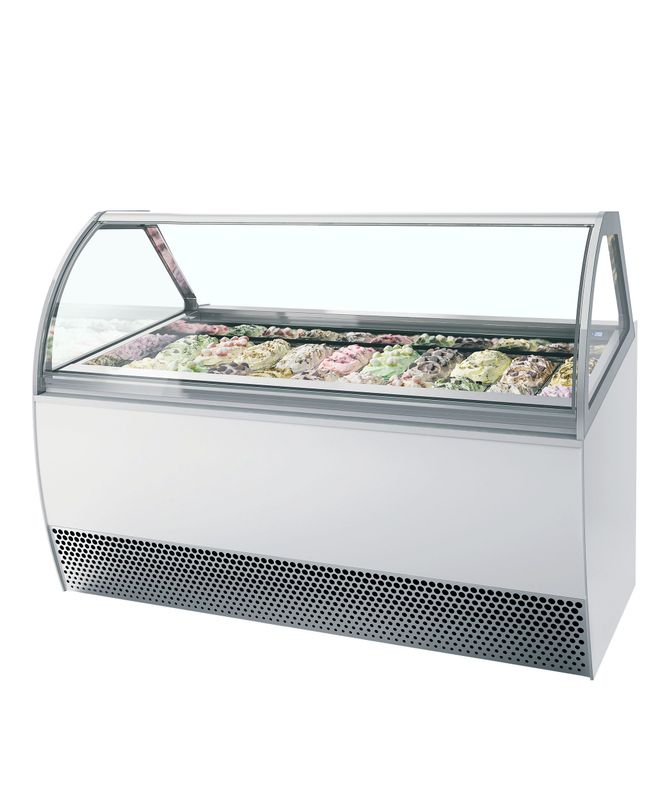 Geventileerde display voor schepijs