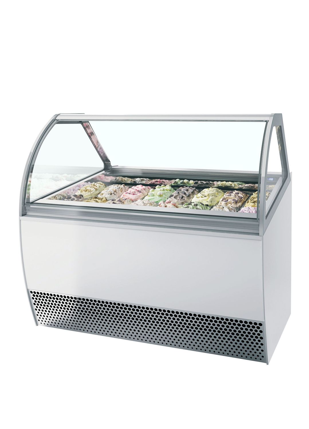 Geventileerde display voor schepijs
