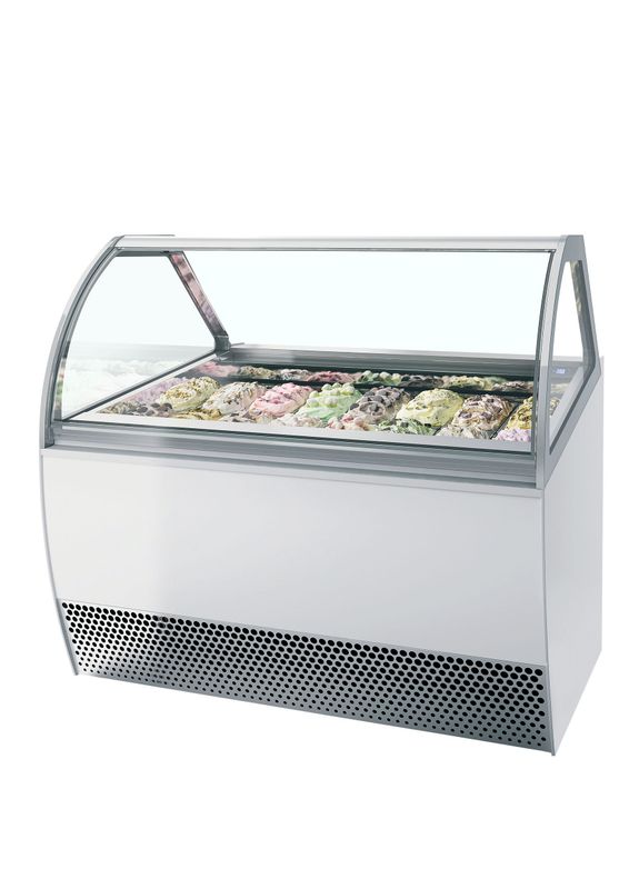 Geventileerde display voor schepijs