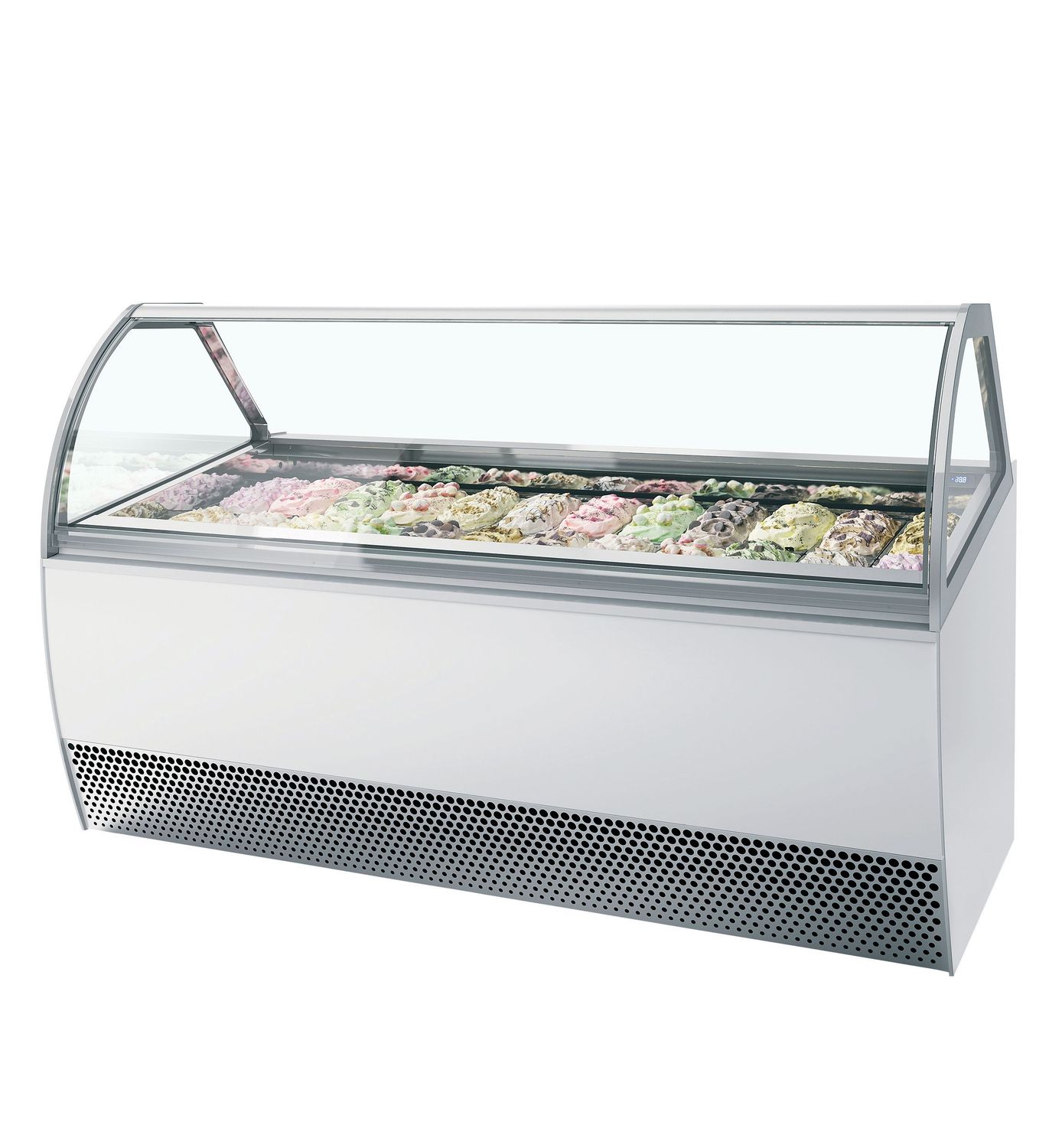 Geventileerde display voor schepijs
