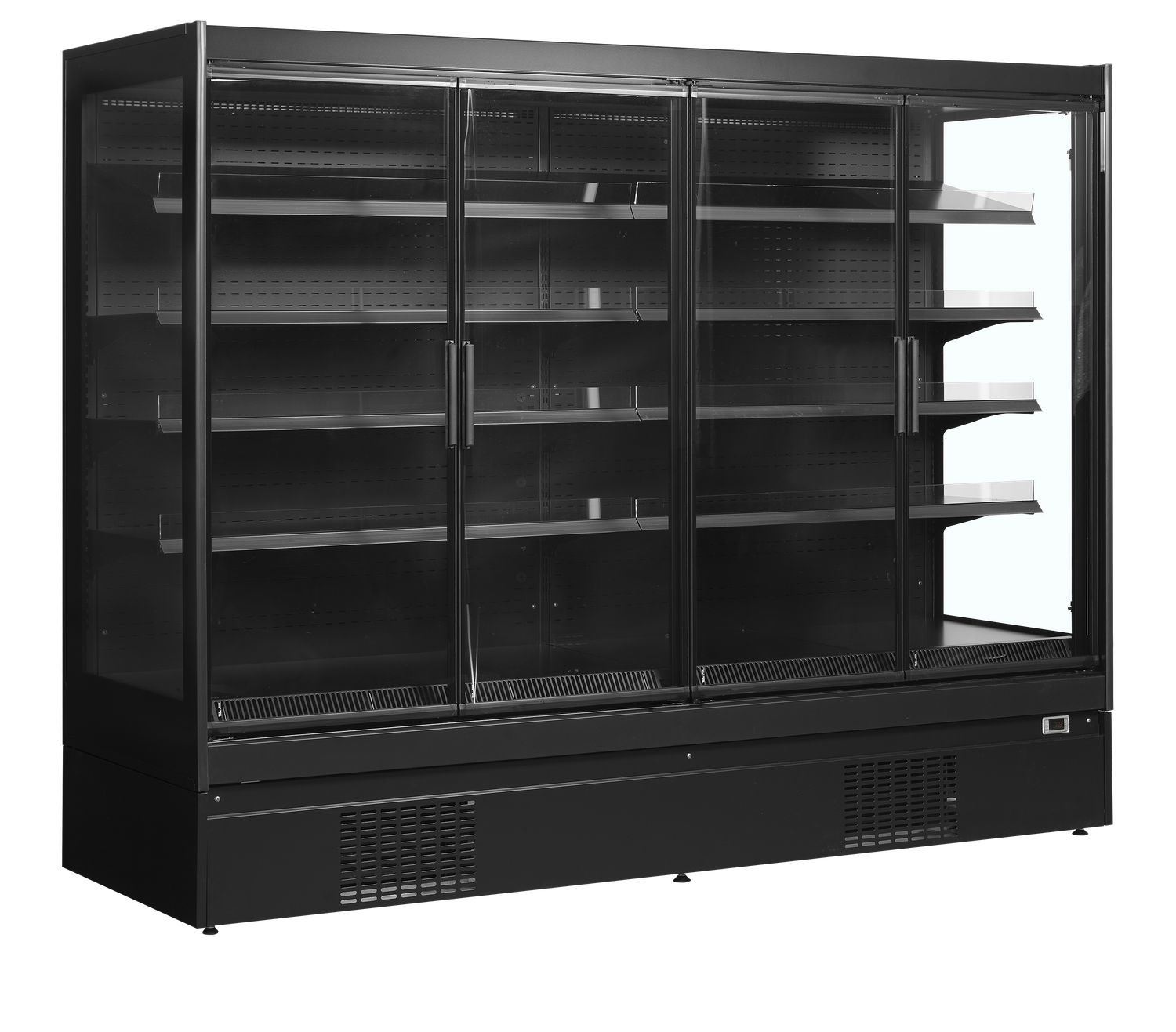 Multideckkoeler, supermarkt