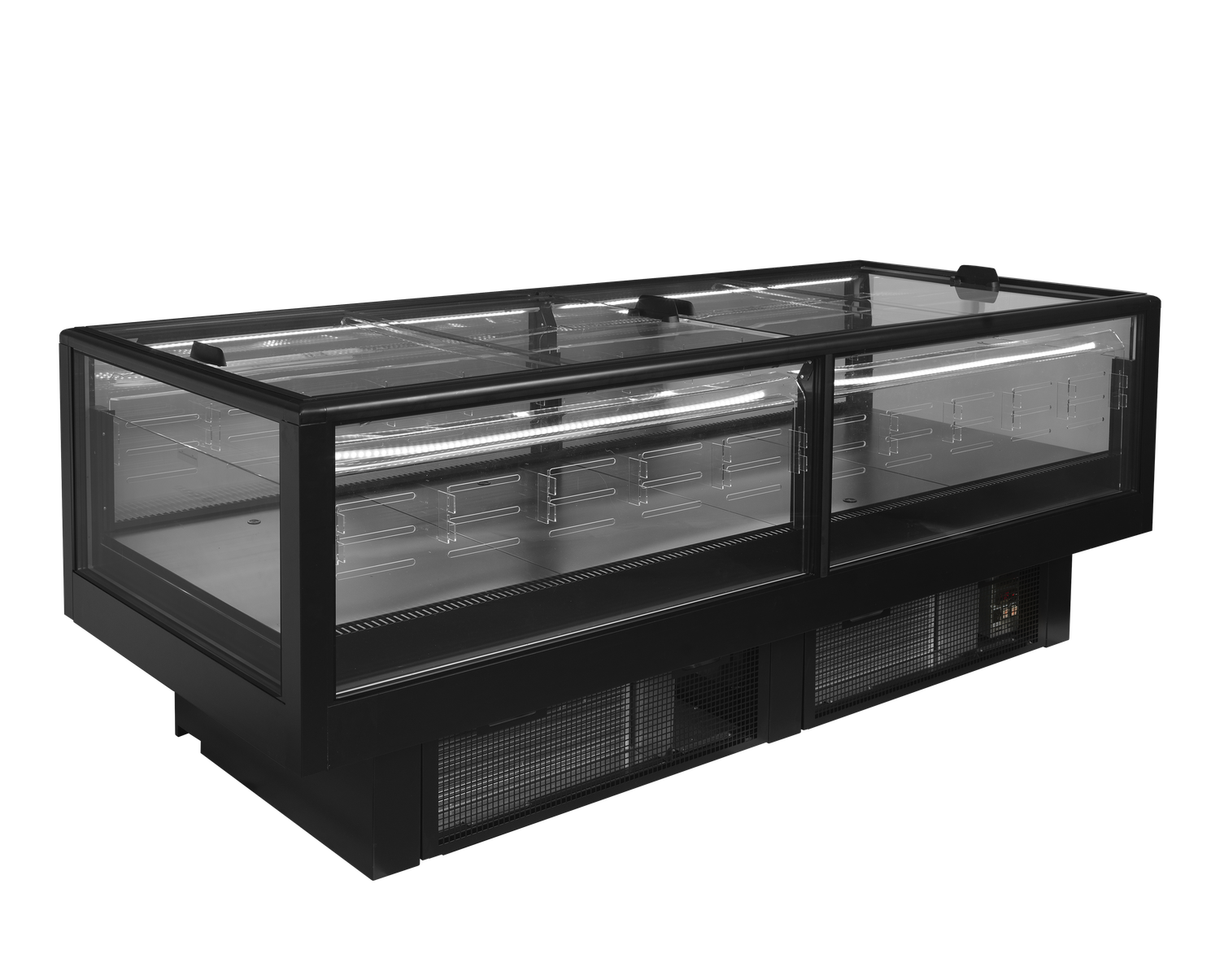 Zwarte impulskoeler/-vriezer