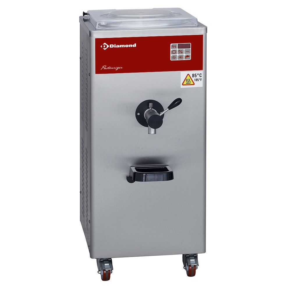 Pastorisator 30 liter/u, luchtcondensor